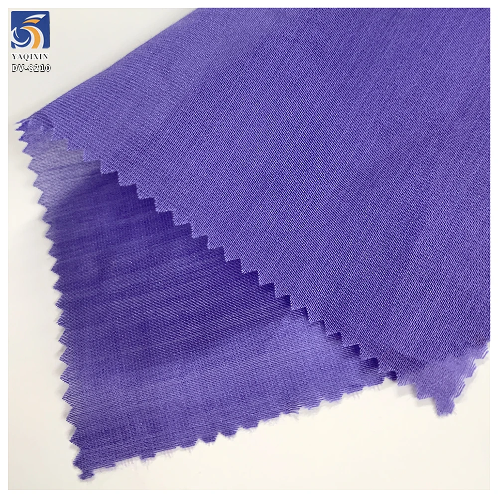 DV8210 Lightweight 50gsm Soft Skin-Friendly Breathable Blended Silk Chiffon Polyester Fabric for Summer Fashion Dress - 图片 4