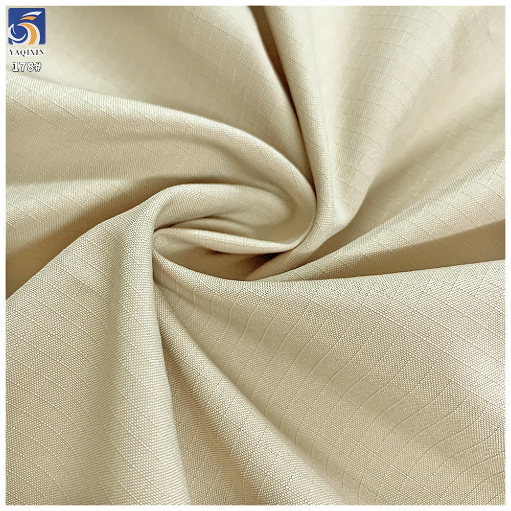 Y-178 T400 Fabric 160g 0.3cm Plaid 100% Polyester Breathable Oxford Fabric 160cm for Jacket RTS Wholesale - 图片 6