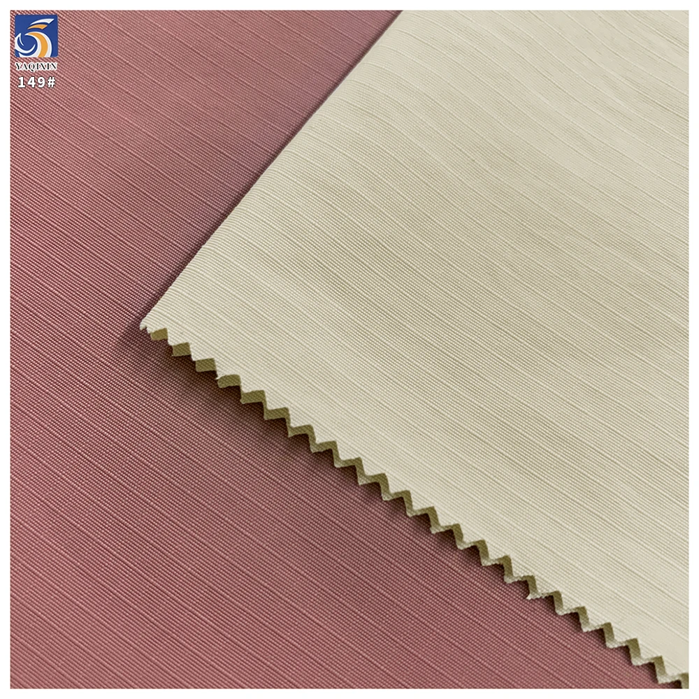 Y-149 Factory Direct Woven Taslan 3mm Grid Matte Texture 100% Nylon Water Resistant Fabric Soft for Trench Coat/Hat/Bag - 图片 3