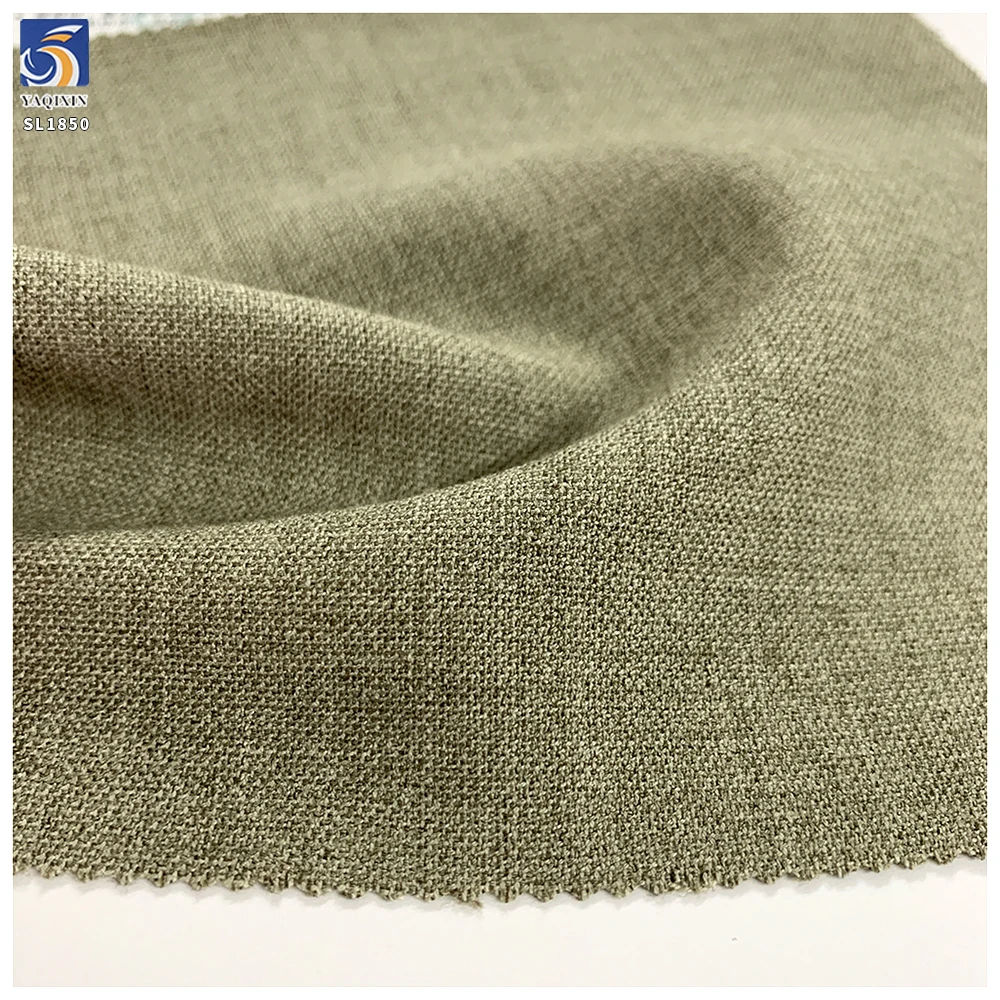 SL1850 Wholesale 280gsm Woven 65% Polyester 30% Cotton 5% Spandex Blend Stretch Cotton Fabric for Suit and Trousers - 图片 2