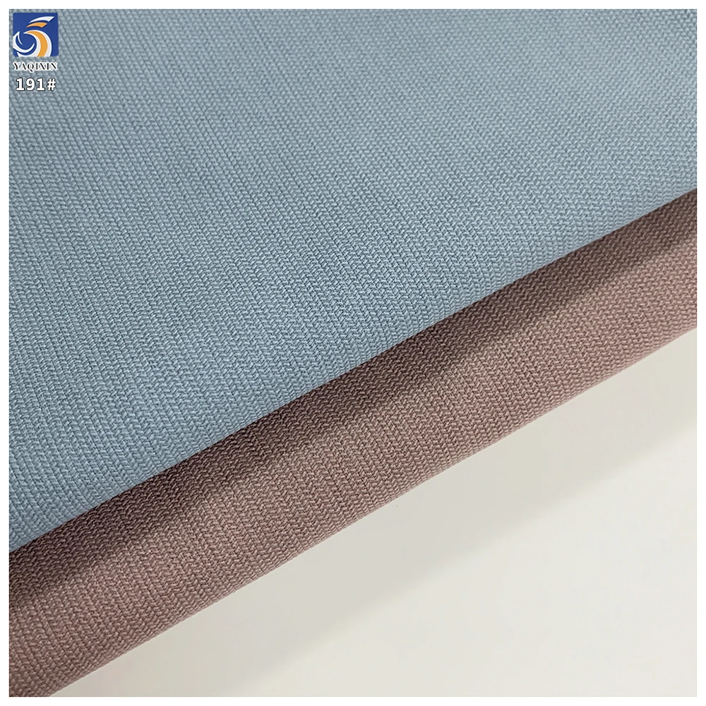 Y-191 Wholesale Herringbone 280G 100% Polyester Broken Twill Fabric 150cm Durable for Casual Coat Jacket - 图片 2