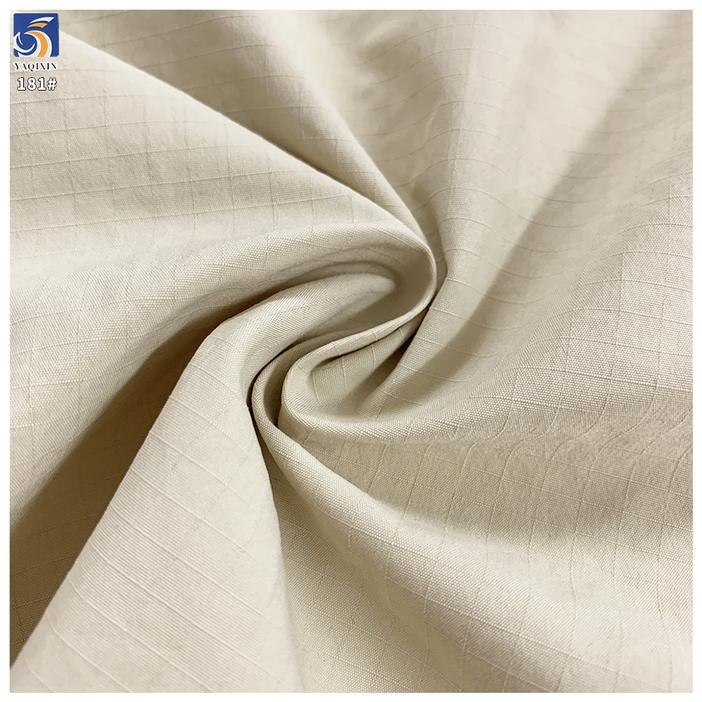 Y-181 High Quality T800 145g 100% Polyester Antistatic Large Grid Wrinkle Free Fabric 150cm for Backpack Sportswear Jacket - 图片 4