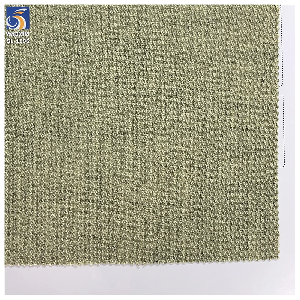 SL1856 280g Chan-el Style Fashion Suit Fabric for Women 65% Polyester 30% Rayon 5% Spandex Blend Stretch Twill Suit Fabric - 图片 2