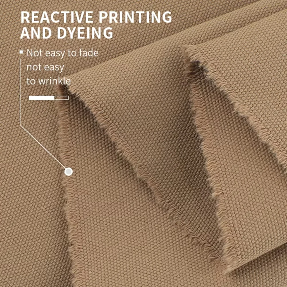 Wholesale 7+7 Canvas Material Bag Fabric 16 Oz 100 Cotton Canvas Fabric for Tote Bag Making - 图片 6