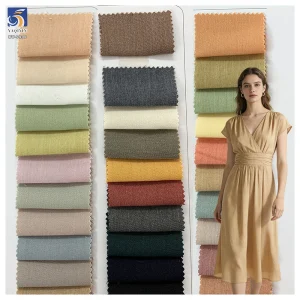 DV-9998 185g New 2026 Lightweight TR Twill Stretch Poly Rayon Spandex Fabric High Stretch TR Twill Fabric for Dress/Suit