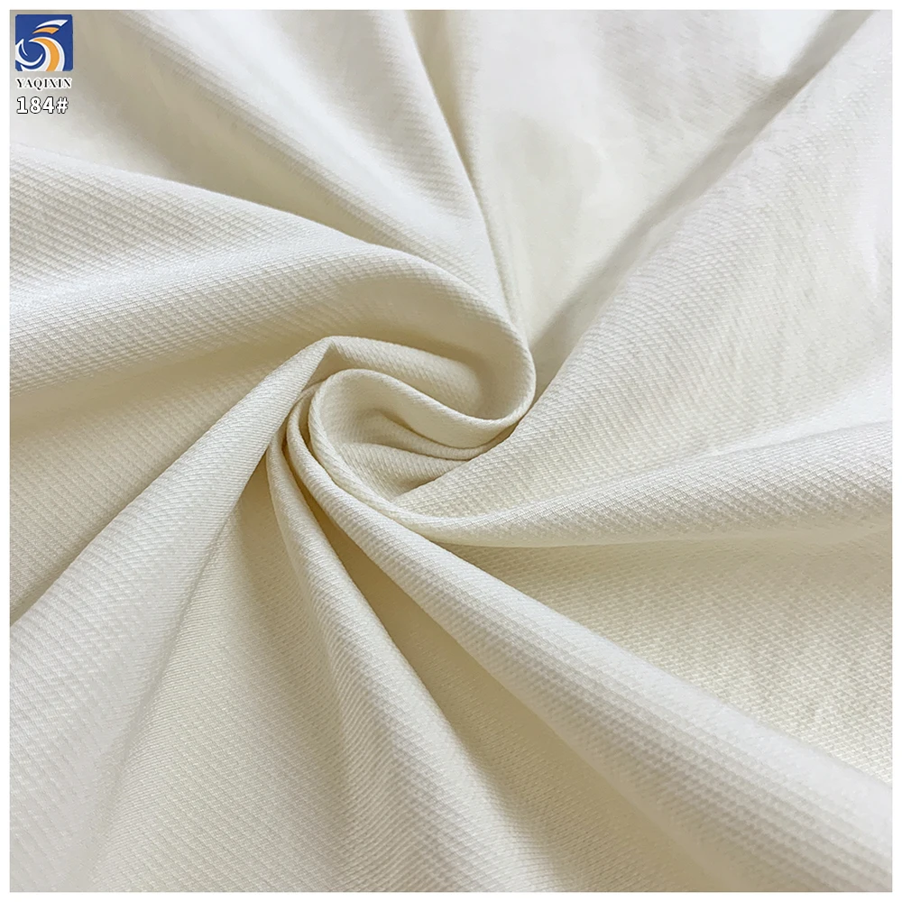Y-184 165g Windbreaker Plain Dyed Easy-Care 100% Polyester Cavalry Twill Fabric Lightweight for New Spring Coat - 图片 4