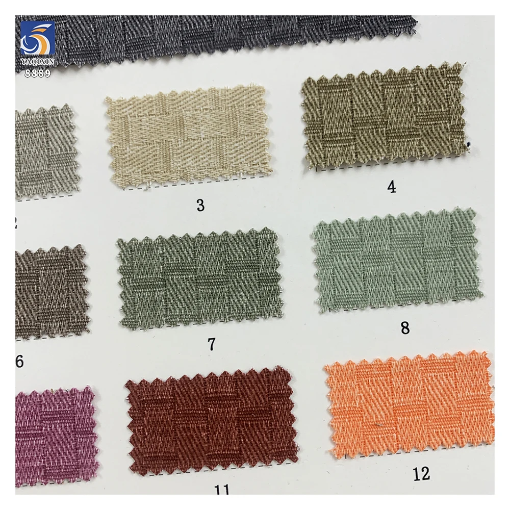 A8889 150cm 250g China Wholesale Jacquard Plaid 100% Cotton Fabric Woven Cotton Plaid Pants Fabrics - 图片 3