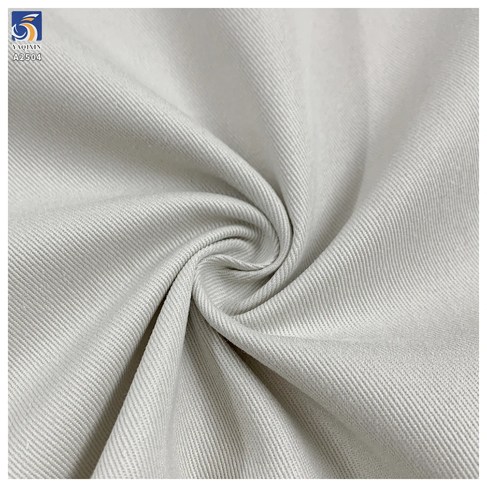 A2504 Custom 200D Washed Style Denim Fabric 225gsm Cotton Lyocell Polyester 180cm Jacket Pants Denim Look Fabric Textile - 图片 4