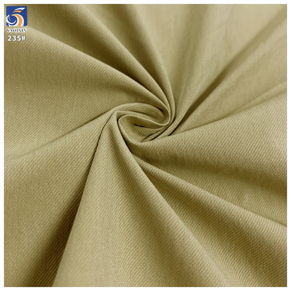 Y-235 110g Lightweight High Shrinkage Cavalry Twill Fabric 100% Polyester 2/1 Twill Fabric for Pants Casual Wear Wholesale - 图片 3