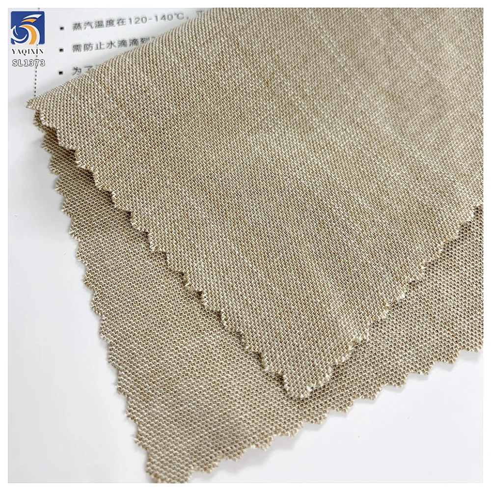 SL1373 220gsm Top Quality 45% Cellulose 50% Polyester 5% Spandex Blend Stretch Fabric Khaki Stretch Suit Pants Fabrics - 图片 2