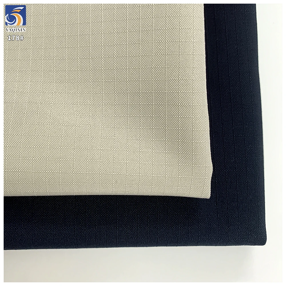 Y-178 T400 Fabric 160g 0.3cm Plaid 100% Polyester Breathable Oxford Fabric 160cm for Jacket RTS Wholesale - 图片 2