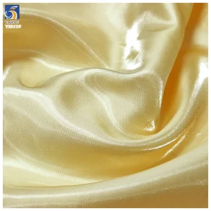 YX617 Inexpensive Satin Fabric China Width 150cm 110gsm Shiny Glossy Polyester Satin Fabric for Party Dress Making