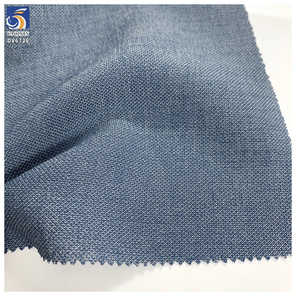 DV6726 160gsm Medium Weight Woven Solid Color Blended 40% Polyester 60% Rayon Fashion 2026 Fabric for Suits and Clothing - 图片 3