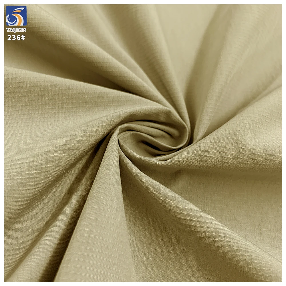 Y-236 115g China Supplier Material 100% Polyester 6x2mm Stripe Jacquard Cotton Feel Fabric 150cm for Men's Casual Pants - 图片 2