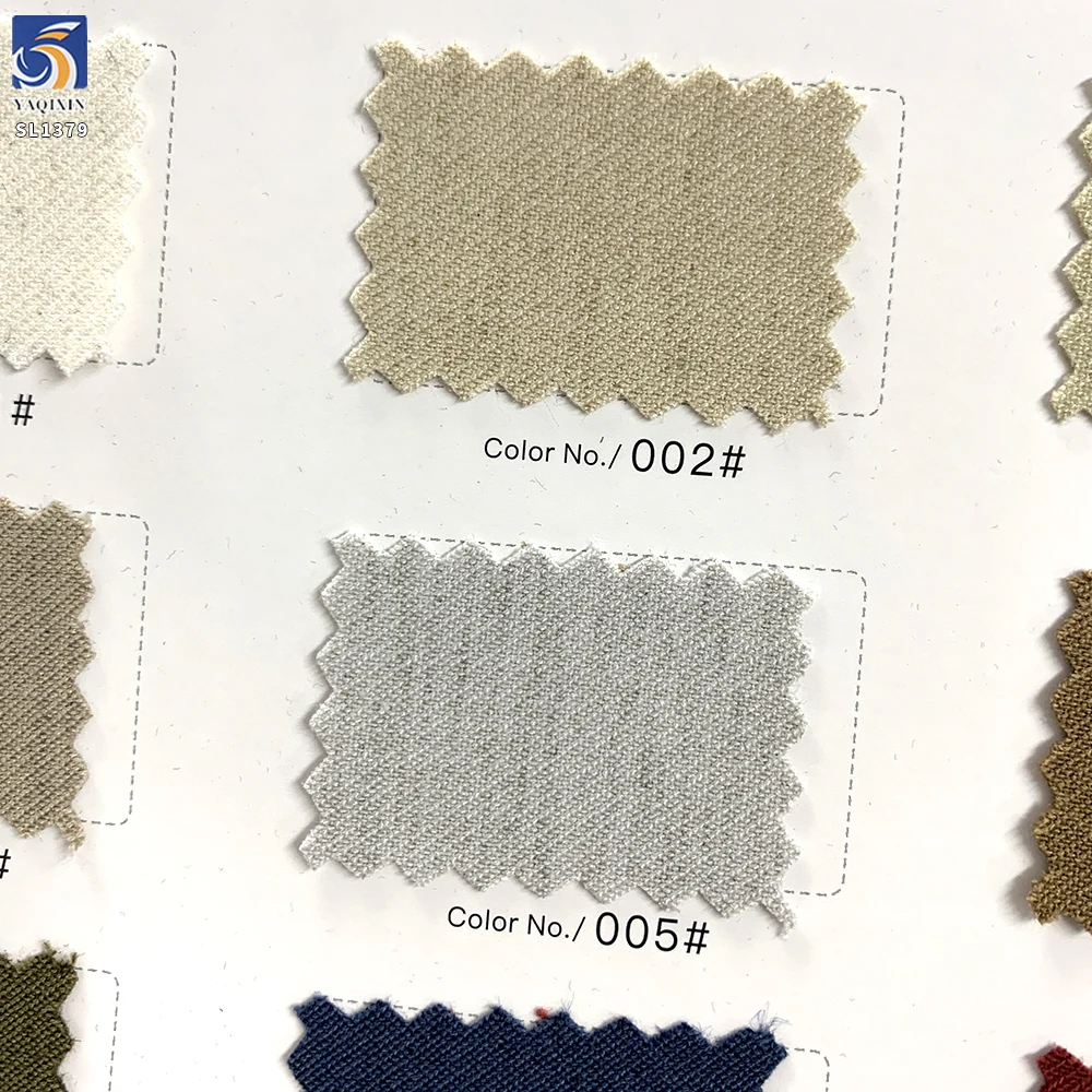 SL1379 270g 70% Polyester 15% Cellulose 7% Lyocell 3% Worsted Wool 5% Spandex Blend TR Heather Gray Stretch Fabric for Suit - 图片 6