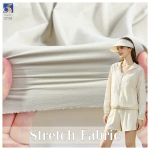 Y-176 High Stretch 120g 90% Nylon 10% Spandex Anti-Wrinkle Matte Pearl Texture Stretch Fabric 150cm for Sportswear