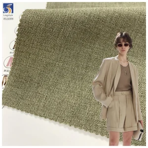 SL1850 Wholesale 280gsm Woven 65% Polyester 30% Cotton 5% Spandex Blend Stretch Cotton Fabric for Suit and Trousers