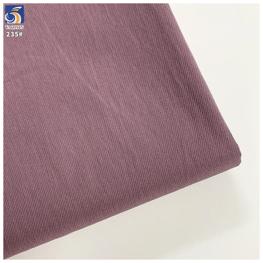 Y-235 110g Lightweight High Shrinkage Cavalry Twill Fabric 100% Polyester 2/1 Twill Fabric for Pants Casual Wear Wholesale - 图片 6