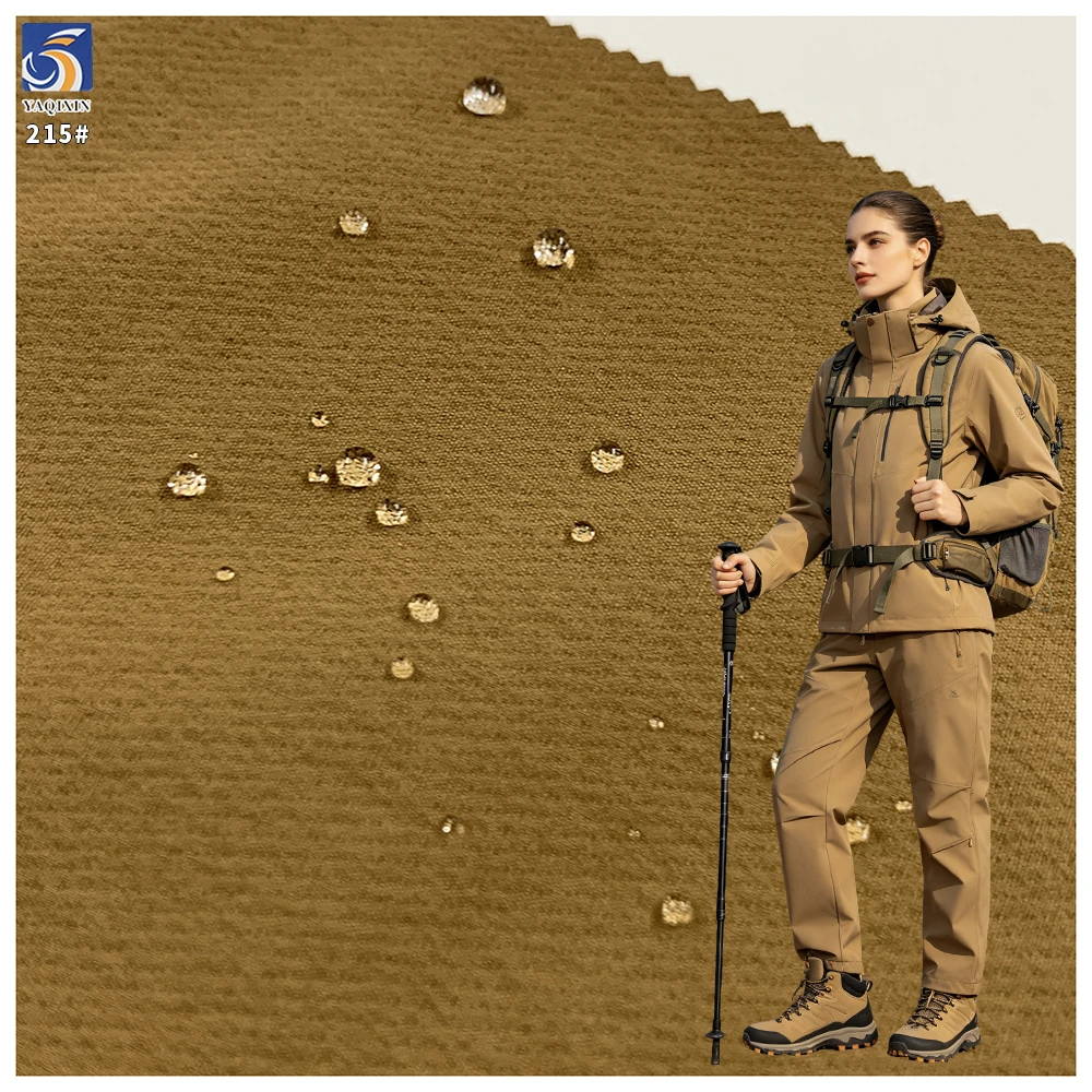 Y-215 220g 88% Nylon 12% Spandex Matte Waterproof High Elasticity Fabric 155cm 4 Way Stretch Fabric for Windbreaker