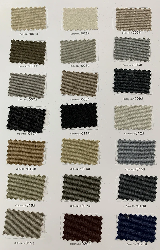 SL-1377 Solid 250gsm Premium TR Polyester Rayon Spandex Stretch Suiting Fabric Wrinkle Resistant TR Fabric for Business Suit - 图片 6