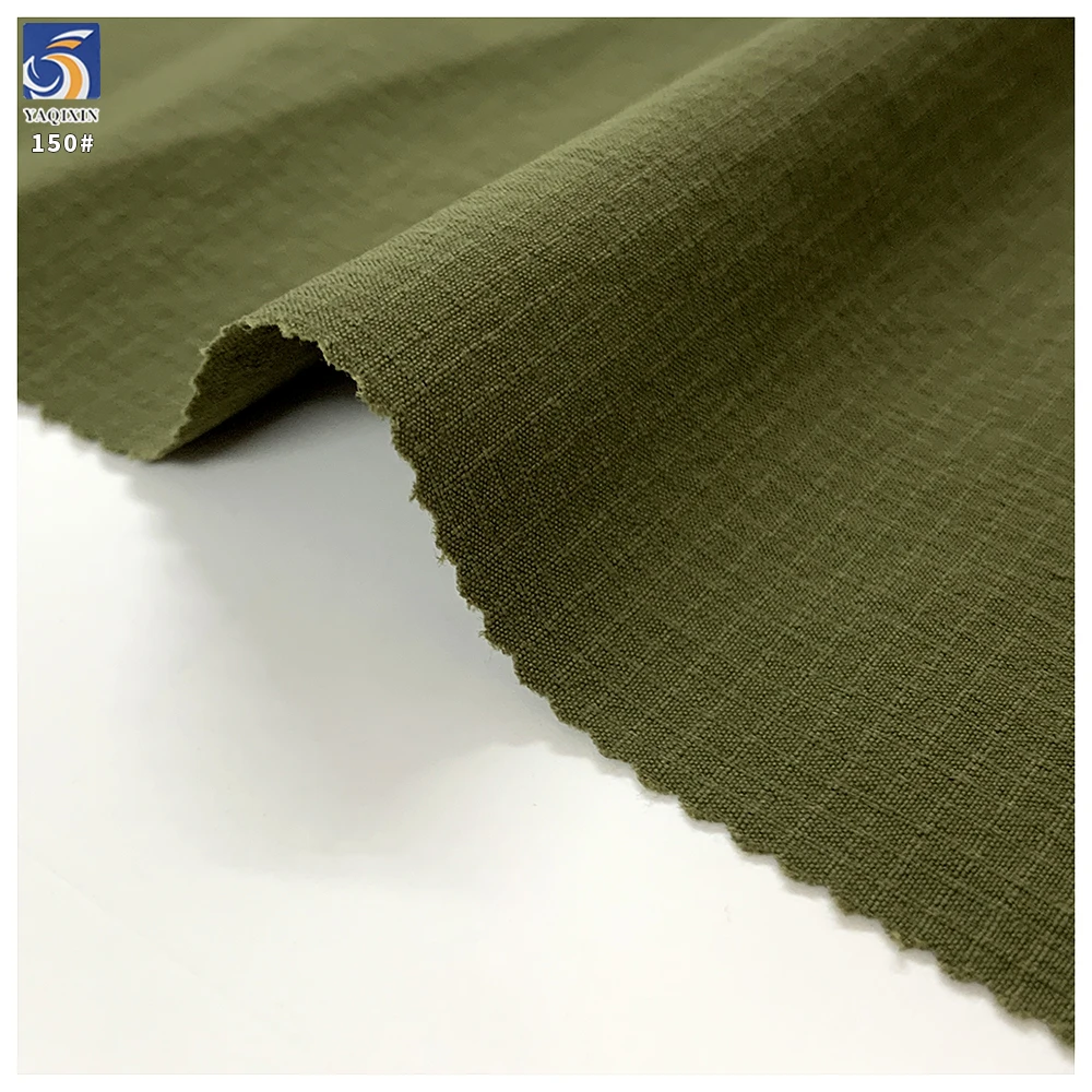Y-150 Functional 140g 70D 90% Nylon 10% Spandex 4 Way Stretch Waterproof Anti Static Grid Fabric for Outdoor Jacket Pants - 图片 5
