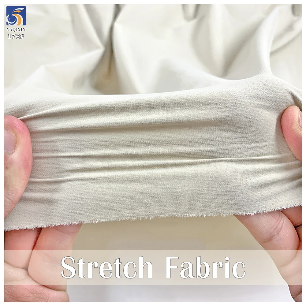 Y-176 High Stretch 120g 90% Nylon 10% Spandex Anti-Wrinkle Matte Pearl Texture Stretch Fabric 150cm for Sportswear - 图片 5