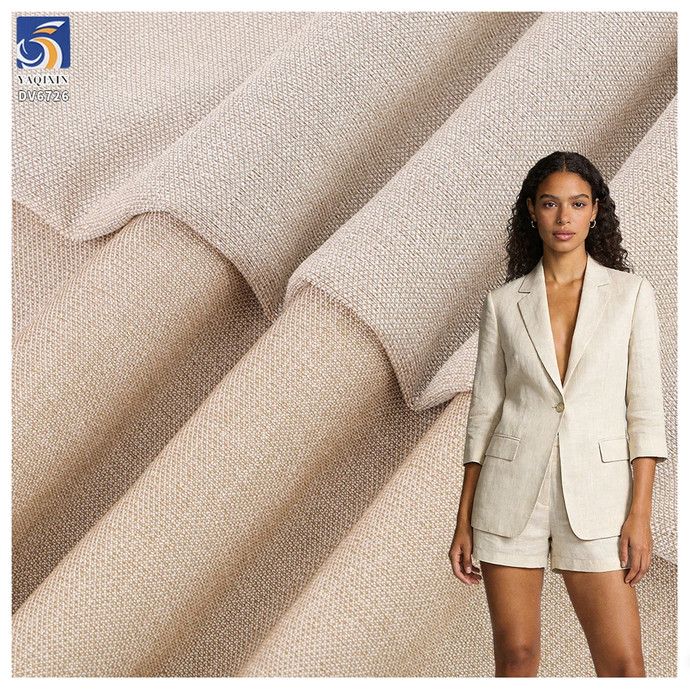 DV6726 160gsm Medium Weight Woven Solid Color Blended 40% Polyester 60% Rayon Fashion 2026 Fabric for Suits and Clothing