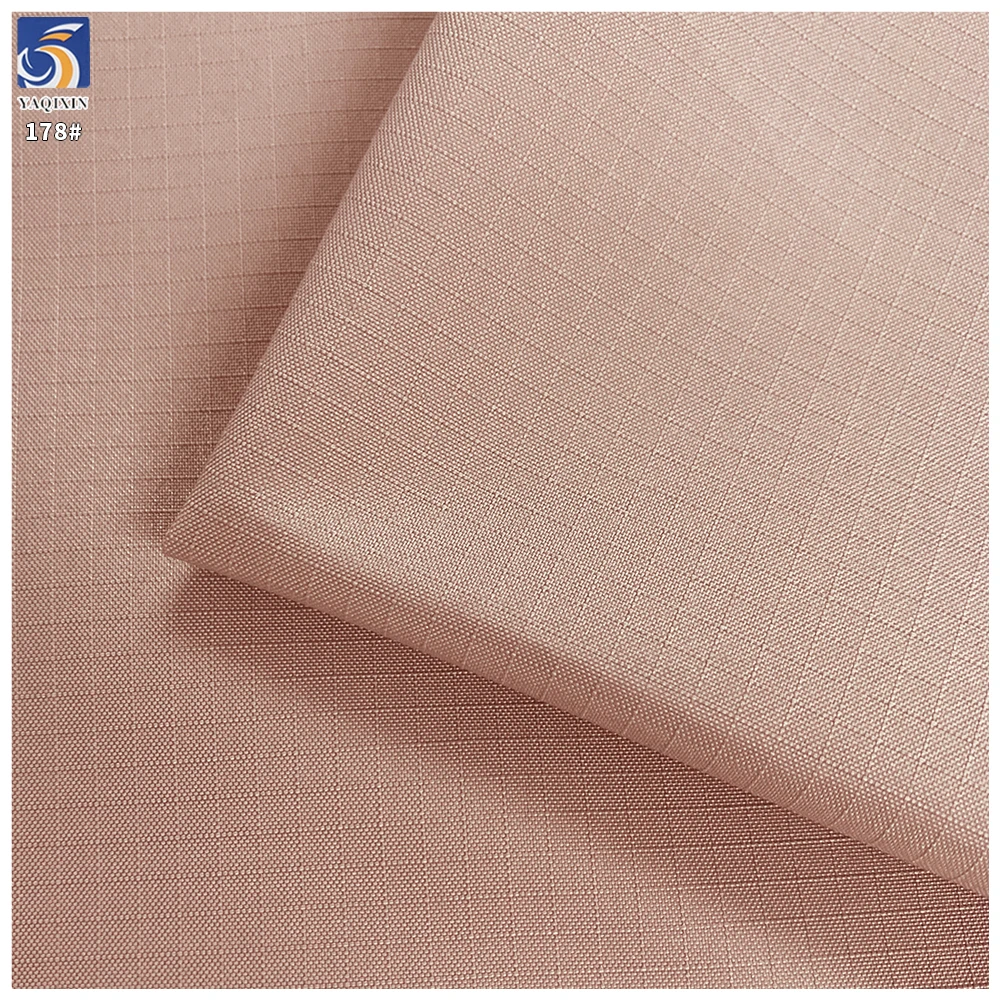Y-178 T400 Fabric 160g 0.3cm Plaid 100% Polyester Breathable Oxford Fabric 160cm for Jacket RTS Wholesale - 图片 5