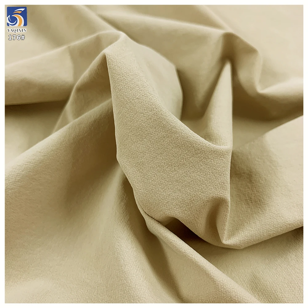 Y-176 High Stretch 120g 90% Nylon 10% Spandex Anti-Wrinkle Matte Pearl Texture Stretch Fabric 150cm for Sportswear - 图片 3