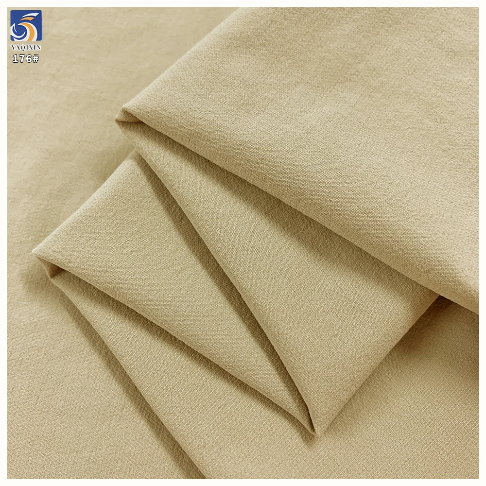 Y-176 High Stretch 120g 90% Nylon 10% Spandex Anti-Wrinkle Matte Pearl Texture Stretch Fabric 150cm for Sportswear - 图片 2