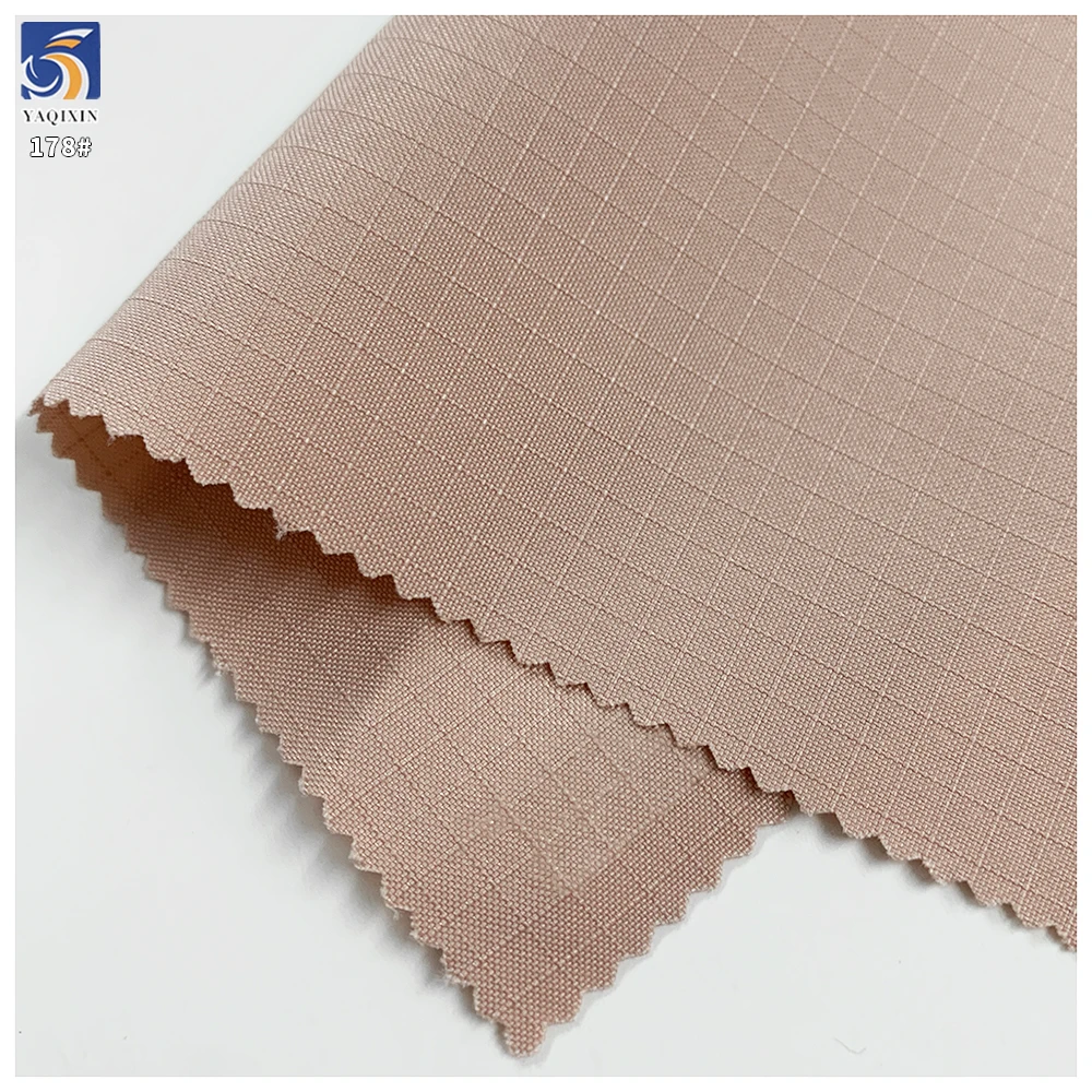 Y-178 T400 Fabric 160g 0.3cm Plaid 100% Polyester Breathable Oxford Fabric 160cm for Jacket RTS Wholesale - 图片 3