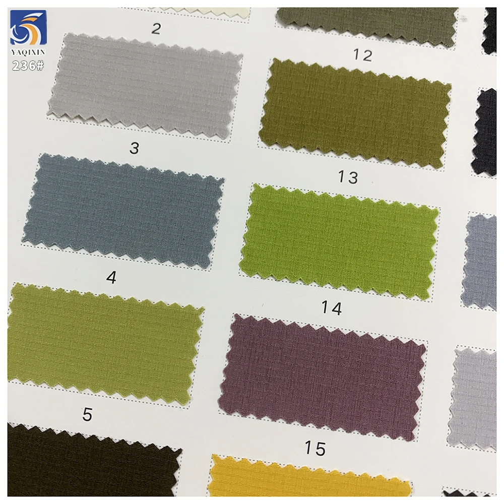 Y-236 115g China Supplier Material 100% Polyester 6x2mm Stripe Jacquard Cotton Feel Fabric 150cm for Men's Casual Pants - 图片 5