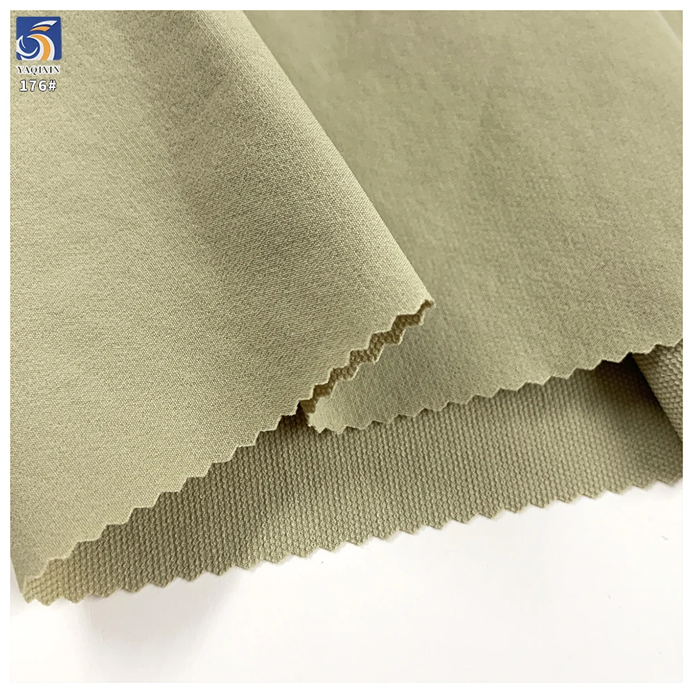 Y-176 High Stretch 120g 90% Nylon 10% Spandex Anti-Wrinkle Matte Pearl Texture Stretch Fabric 150cm for Sportswear - 图片 4