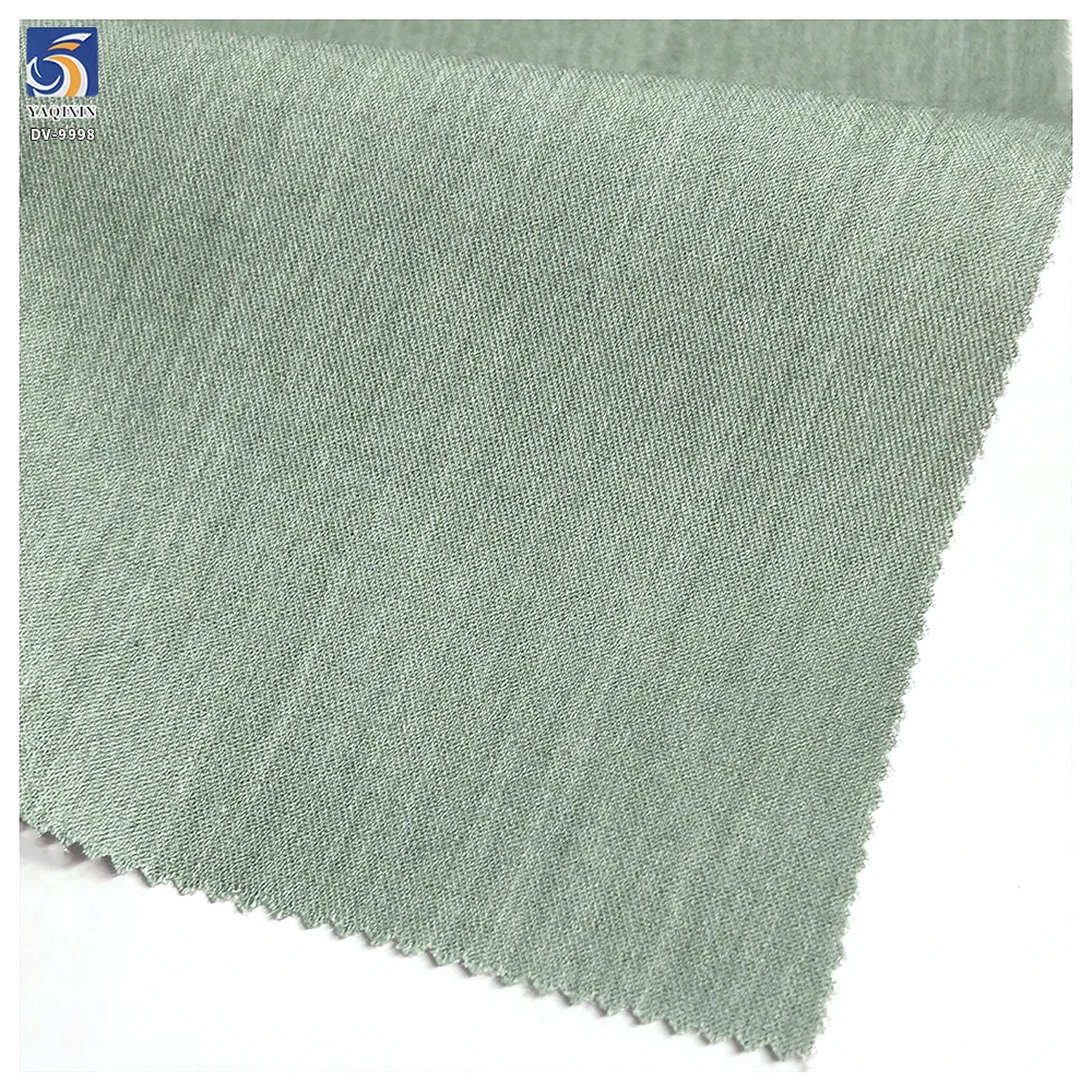 DV-9998 185g New 2026 Lightweight TR Twill Stretch Poly Rayon Spandex Fabric High Stretch TR Twill Fabric for Dress/Suit - 图片 2