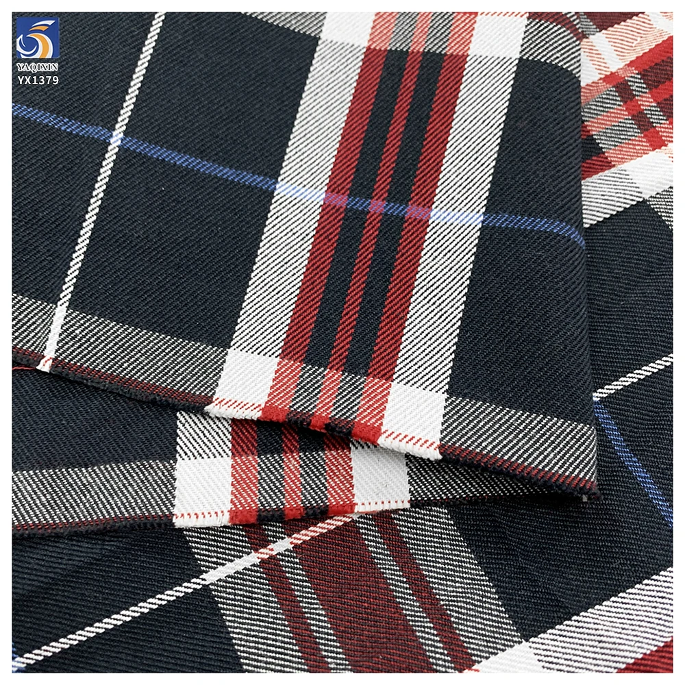 YX1379 Top Quality 200gsm 70% Polyester 30% Cotton Yarn Dyed Plaid Fabric Textile for School Uniform Fabric for African Market - 图片 5