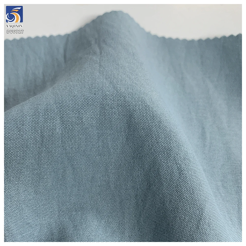 DV6716 Cheap Chiffon Dress Washed and Crepey Wrinkled 120 Gsm 100% Polyester Fabric for Woman - 图片 6