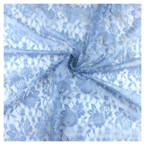 2025 New Lace Fabrics and Textiles 100 Polyester Jacquard Chantilly Lace Fabric African Rose Floral Mesh Lace Fabric - 100%...