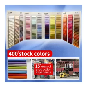 40s*40s 125GSM High Quality 100 Percent Cotton Fabric Textile Raw Clothes Material Guangzhou Manufacturer - 100% Cotton, 125...