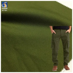 A1161 New 150cm Width 270gsm Super Soft Comfortable Cotton Fabric Anti-Static Woven Solid Twill 100% Cotton Fabric - 100%...