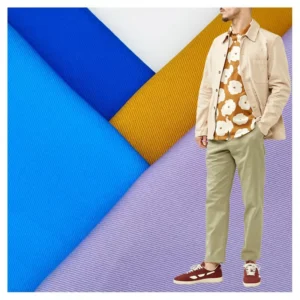 A2176 16*12 260gsm Dyed Woven Twill Chino Fabric 100 Cotton Men's Workwear Fabric - 100% Contton, 260 gsm, 150 CM, Twill...