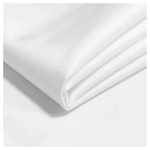 A2186-1 170gsm Wholesale Plain White Cotton Fabric 98% Cotton 2% Spandex Tackle Twill Fabric for Clothing Textile Bed Sheet...