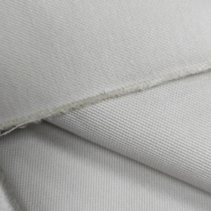 A2266 New Material 53%Cotton 45%Nylon 2%Spandex Double Line Twill Stretch Fabric 250gsm Super Soft Stretch Pants Fabric...