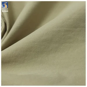 A2369 Combed T800 97% Cotton 3% Spandex Woven Stretch Twill Fabric for Ready-Made Garments Silk Composite Silk Stretch...