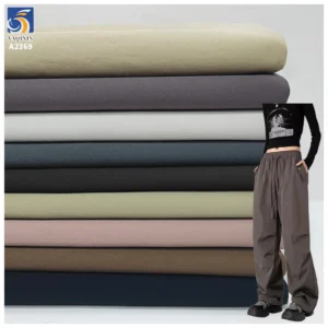 A2369 Combed T800 97% Cotton 3% Spandex Woven Stretch Twill Fabric for Ready-Made Garments Silk Composite Silk Stretch...