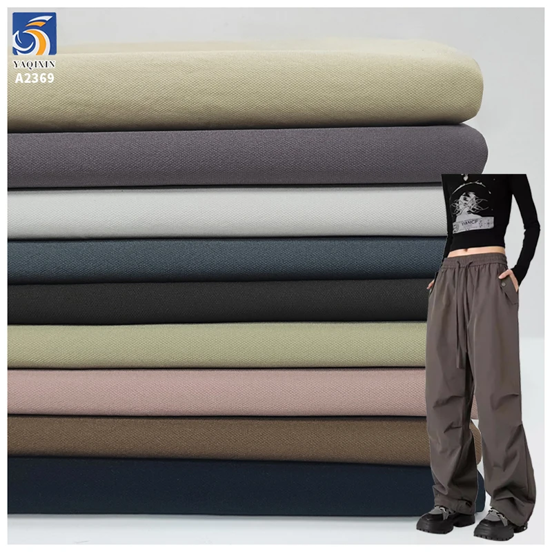 A2369 Combed T800 97% Cotton 3% Spandex Woven Stretch Twill Fabric for Ready-Made Garments Silk Composite Silk Stretch...