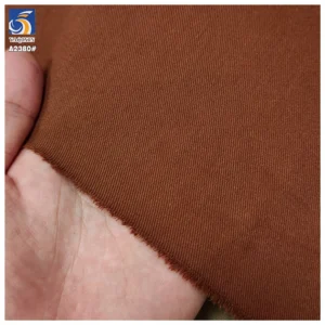 A2380 Best Selling 185gsm Lightweight Washed Super Soft Twill Solid Color 100 Cotton Fabric Woven Garments - 100% Cotton...