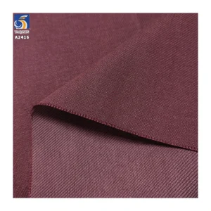 A2416 300g/m² 40% Cotton Blended Lyocell 10s Twill Cotton Fabric Heavyweight Shirt Wide-Leg Pants Fabric - Lyocell, Cotton...