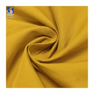 A2430 160g/m² 65% Cotton 35% Nylon Blended Thickened Plain Poplin Fabrics 50s Windbreaker Shorts Poplin Cotton Fabric - 65%...