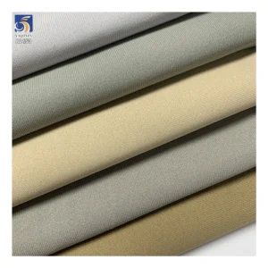 A2450 210gsm Textured Woven Plain Poplin Navy Blue Fabric 47% Polyester 53% Composite Material Stretch Thin Pants Fabric...