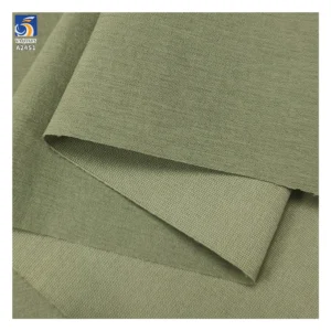 A2451 270gsm Medium Weight 60% Polyester 40% Composite Silk Stretch Fabric New Materials Poly Poplin Thin Stretch Shorts...